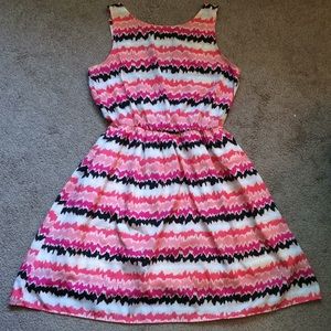 ‼️ July 1 Closing! George Pink Peach Black Dress